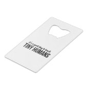 小さな人間にとって良教えい日だ クレジットカード栓抜き (裏面アングル)