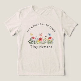 小さな人間にとって良教えい日だ トライブレンドTシャツ