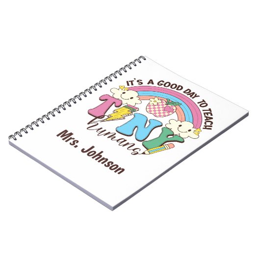 小さな人間にとって良教えい日だ ノートブック (左側)