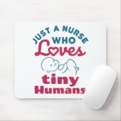 小さな人間の小児ペットが大好きなナース マウスパッド (マウス)