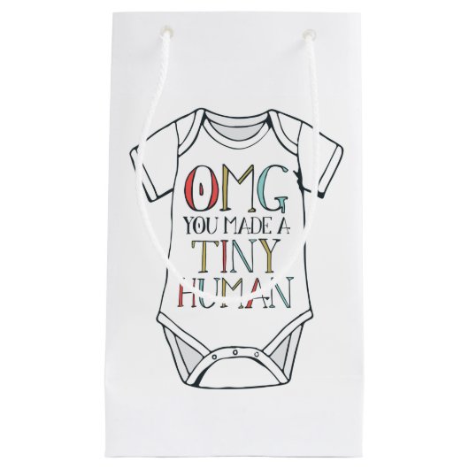 小さな人間の抱き枕 スモールペーパーバッグ (正面)