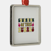 小さな人間の教育 メタルオーナメント (右)