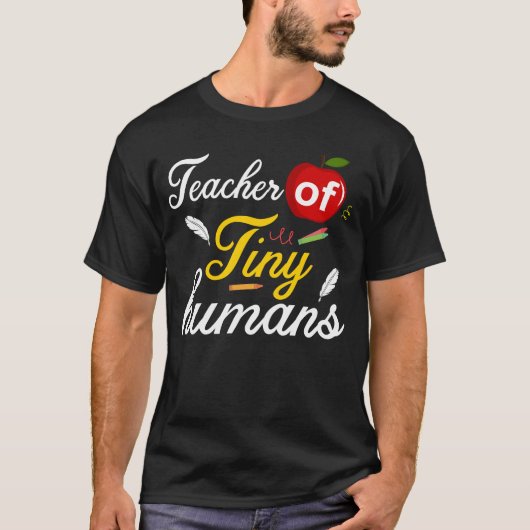 小さな人間の頻拍 Tシャツ (正面)