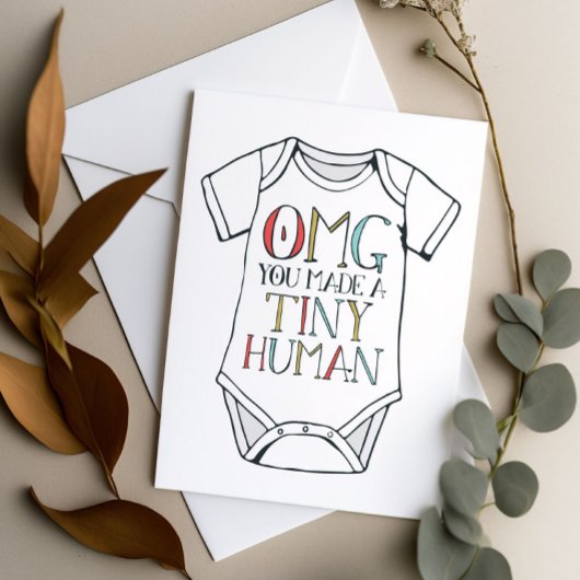 小さな人間を作ったOMG カード