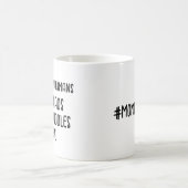 小さな人間を育てるすべての愛 マザーズデーのギフト コーヒーマグカップ (中央)