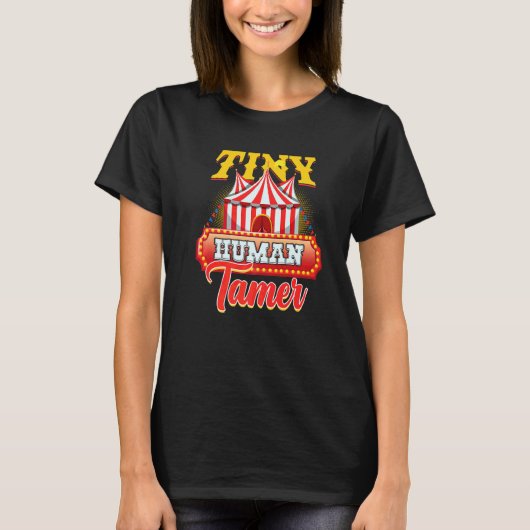 小さな人間タマーパフォーマー曲芸サーカス Tシャツ (正面)