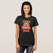 小さな人間タマーパフォーマー曲芸サーカス Tシャツ (正面フル)