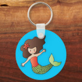 小さな人魚のキーチェーン キーホルダー (正面)