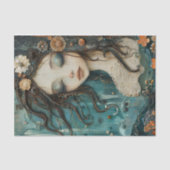 小さな人魚のデコパージュティッシュペーパー 薄葉紙 (正面)