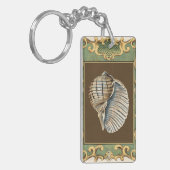 小さな人魚の貝殻 キーホルダー (正面左)