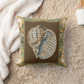 小さな人魚の貝殻 クッション (ブランケット)