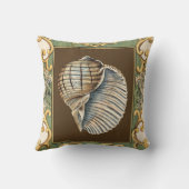 小さな人魚の貝殻 クッション (裏面)