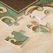 小さな人魚の貝殻 ジグソーパズル (側面)