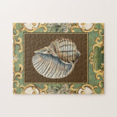 小さな人魚の貝殻 ジグソーパズル (横)