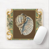 小さな人魚の貝殻 マウスパッド (マウス)