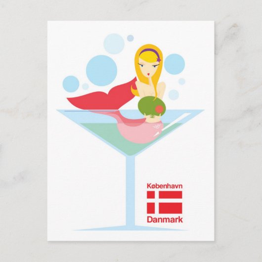 小さな人魚 ポストカード (正面)