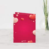 小さな仕草に愛は見つかる、バレンタインデーのカード シーズンカード (裏面)