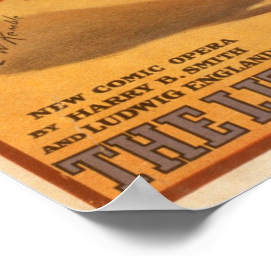 「小さな伍長」キャメルエジプトのベビー劇場 ポスター (角)