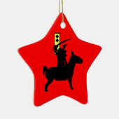 小さな侍 セラミックオーナメント (右)