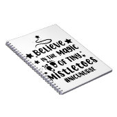 小さな信じミストレートゥーナースの魔法で ノートブック (右側)