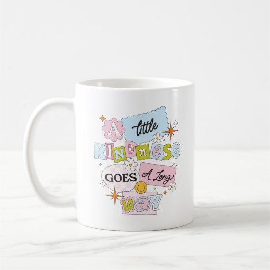 小さな優しさが大きな差を生む コーヒーマグカップ (左)