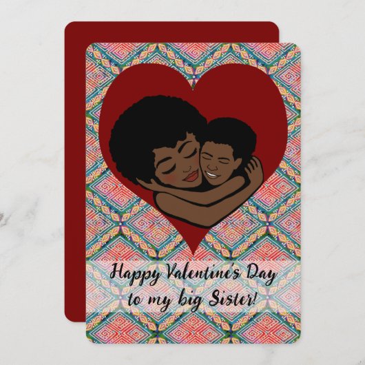 小さな兄弟民族から姉へのバレンタイン (正面/裏面)