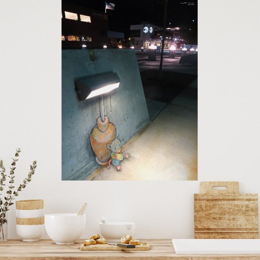 小さな光読の ポスター (キッチン)