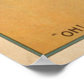 「小さな公爵夫人」男オンビーチミュージカル ポスター (角)