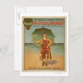 「小さな公爵夫人」男オンビーチミュージカル ポストカード (正面/裏面)