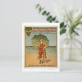 「小さな公爵夫人」男オンビーチミュージカル ポストカード (スタンド正面)