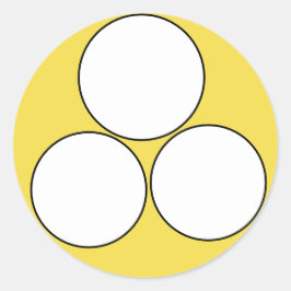 小さな円を切り取るHERSHYキスシール ラウンドシール