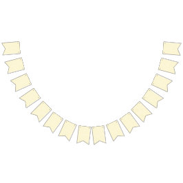 小さな円を持つ黄色と白の背景 バンティングフラッグ