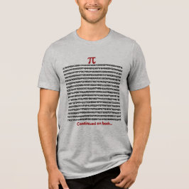 小さな円周率 トライブレンドＴシャツ