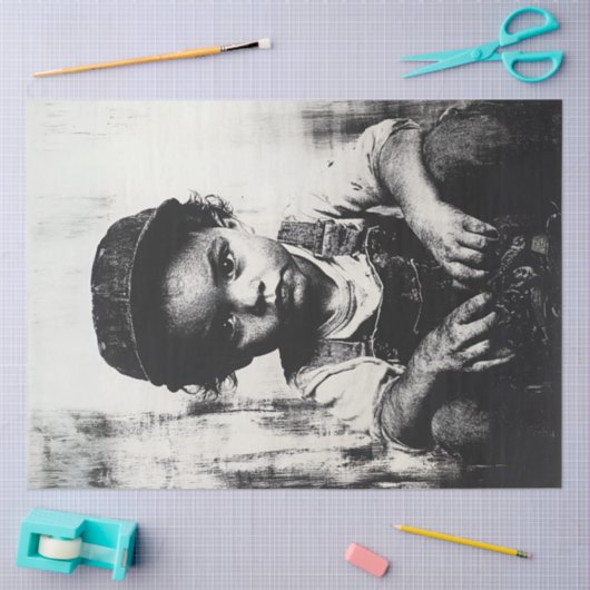 小さな冒険家を切り離す 薄葉紙 (クラフト)