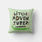小さな冒険家アリゲーター クッション (正面)