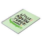 小さな冒険家アリゲーター ノートブック (左側)