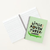 小さな冒険家アリゲーター ノートブック (内部)