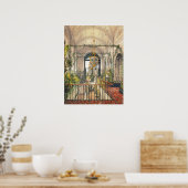 小さな冬の庭園女帝アレクサンドラフィョドロヴナ ポスター (キッチン)