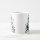 小さな冬の雪だるま コーヒーマグカップ (中央)