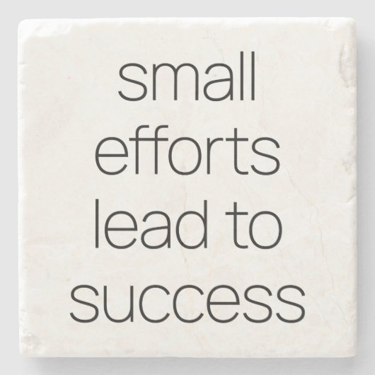 小さな努力マーブルストーンコースター ストーンコースター (正面)