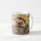 小さな動物 大きな幸せ コーヒーマグカップ (正面右)