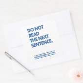 小さな反逆者 スクエアシール (封筒)