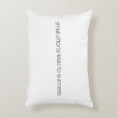 小さな取り組みアクセント枕 アクセントクッション (正面(垂直))