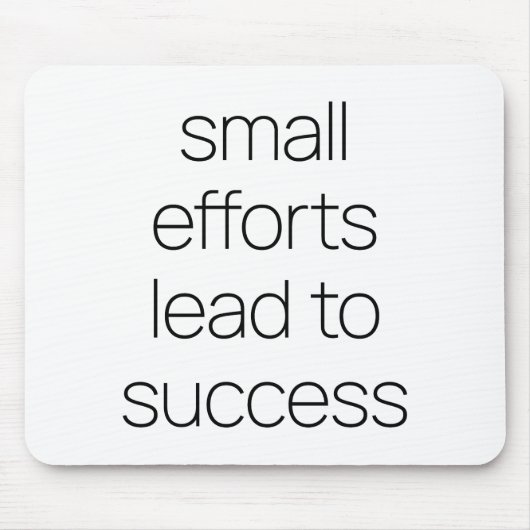 小さな取り組みマウスパッド マウスパッド (正面)