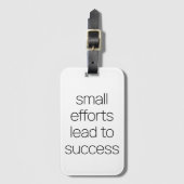 小さな取り組み荷物タグ ラゲッジタグ (正面縦)