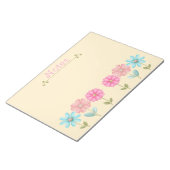 小さな可愛い花 ノートパッド (アングル)