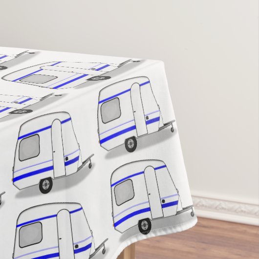 小さな合理化された隊商サンダー_コーブ任意の色 テーブルクロス (インサイチュ)