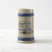 小さな合理化された隊商サンダー_コーブ任意の色 ビールジョッキ (中央)
