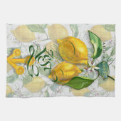 小さな味を追加 – レモン キッチンタオル (横)