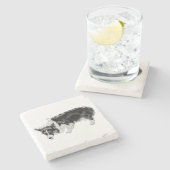 小さな味覚試験 ストーンコースター (横)